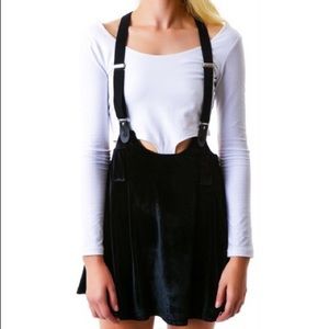 UNIF Dropout suspender skirt